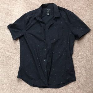 Men’s H&M Short Sleeve Button-Up
